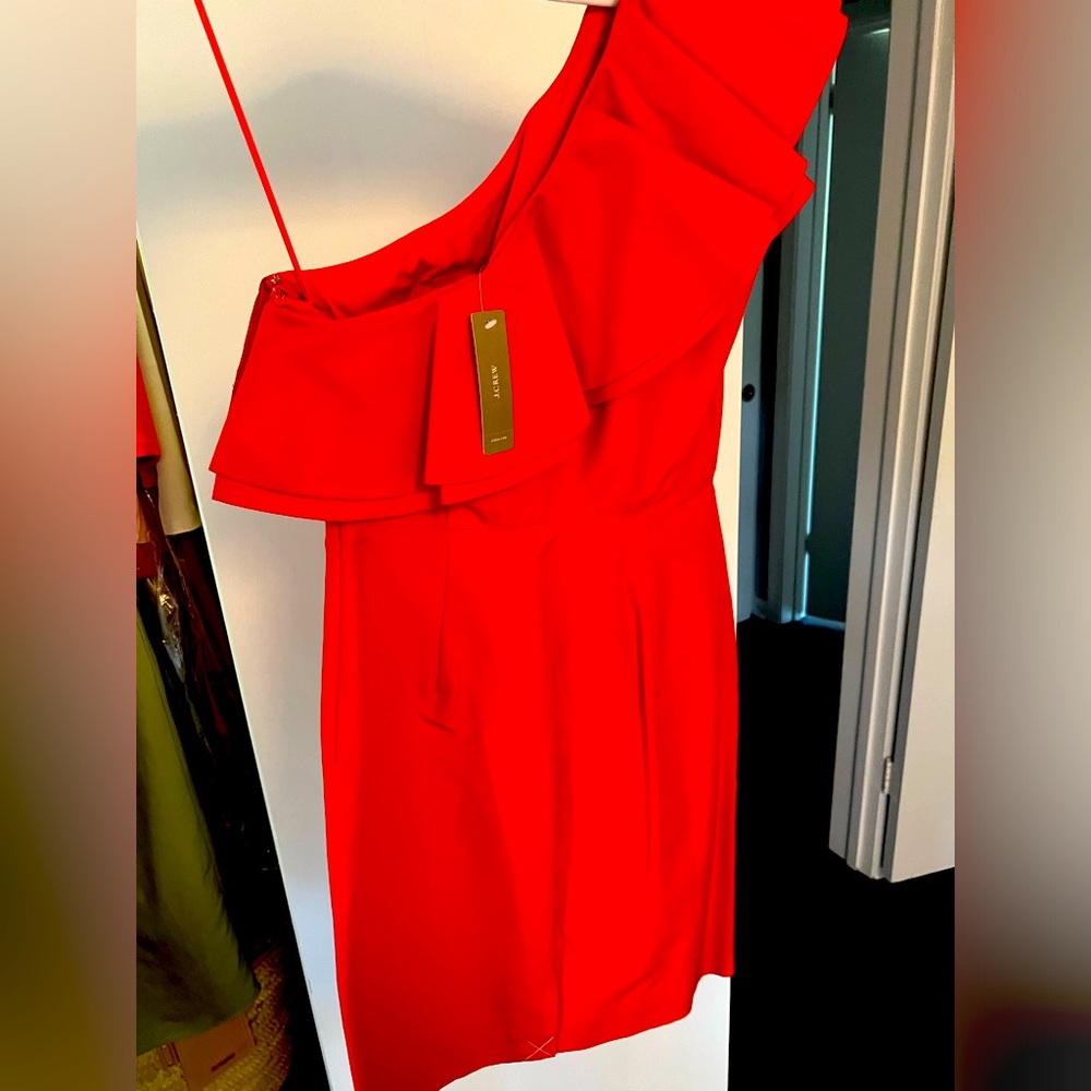 J Crew Ruffle Dress